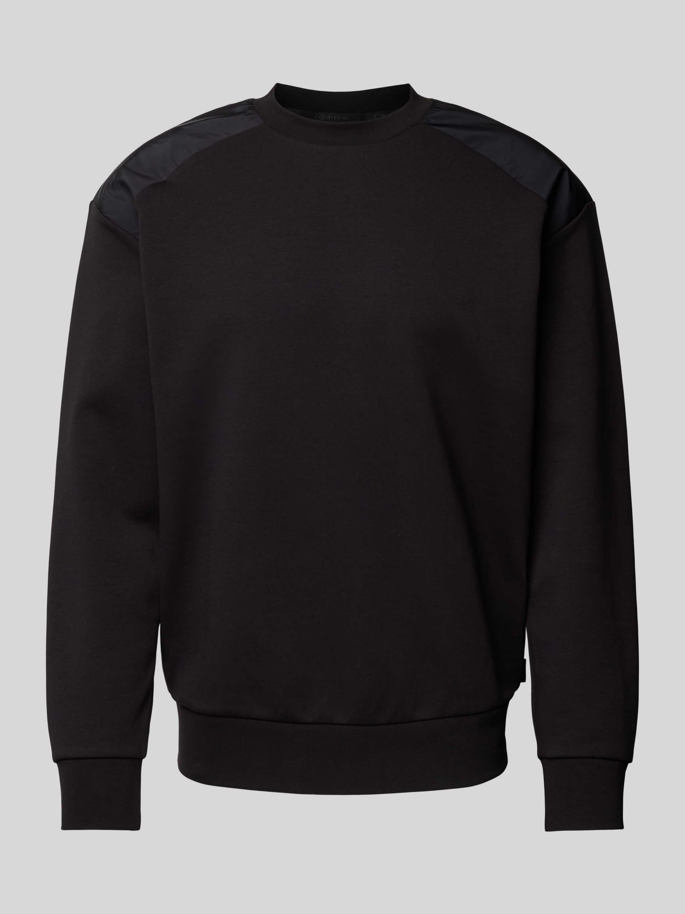 CK Calvin Klein Sweatshirt met labeldetail model 'MIX MEDIA'
