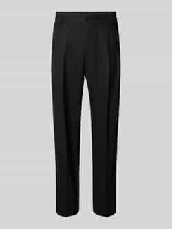 HUGO Stoffen broek met achterzakken model 'Tony'
