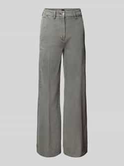 Stefanel Wide leg jeans met steekzakken