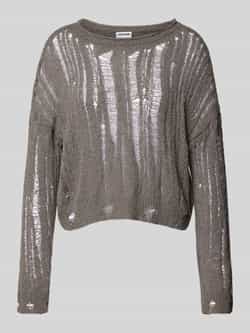 Noisy May Gebreide pullover met ajourpatroon model 'MARY'