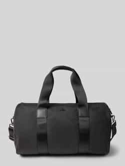 Lacoste Weekendtas met logo-applicatie van metaal model 'NEOCROC'