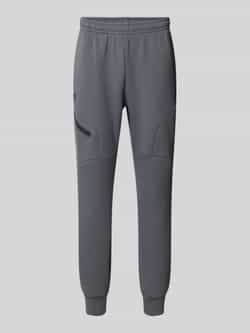 Under Armour Regular fit sweatpants met ritszak model 'UNSTOPPABLE'