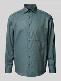 Eterna Overhemd met lange mouwen Comfort fit NON IRON (strijkvrij)