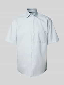 ETERNA COMFORT FIT Comfort fit zakelijk overhemd met all-over motief