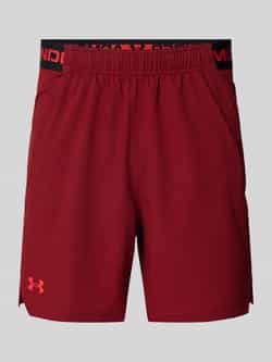 Under Armour Regular fit korte broek met labelprint