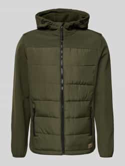 Blend Softshell-jack met doorgestikte naden model 'EVIAN'