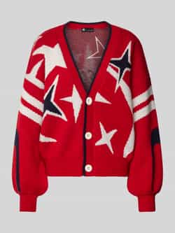 G-Star Raw Loose fit gebreid jack met V-hals model 'Holiday'