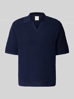 CK Calvin Klein Regular fit poloshirt met V-hals