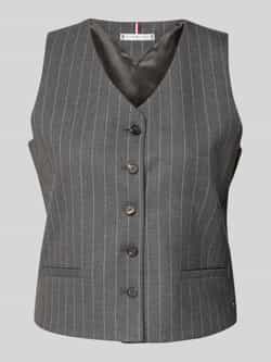 Tommy Hilfiger Shaped fit gilet met viscose