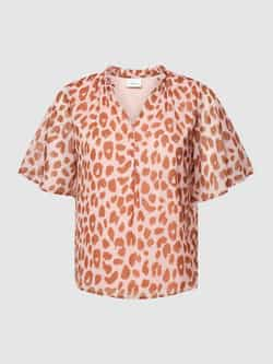 ONLY CARMAKOMA PLUS SIZE blouseshirt met stolpplooi