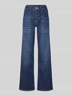 Zero Relaxed fit jeans met verborgen rits