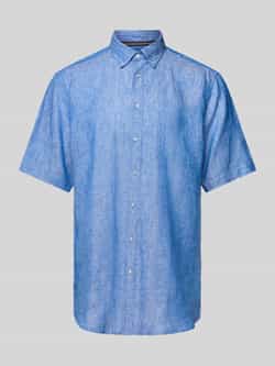 Christian Berg Men Vrijetijdsoverhemd met knoopsluiting