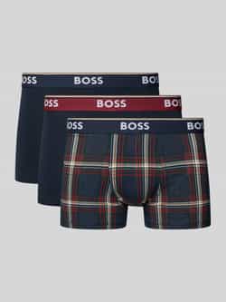 Boss Relaxed fit boxershort van katoenmix in een set van 3 stuks