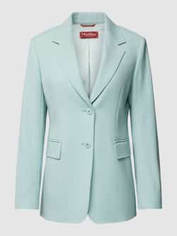 Max Mara Studio Blazer van lanawol met reverskraag model 'DINGEY'