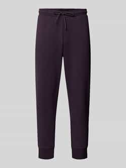 BOSS Green Regular fit sweatpants van katoenmix