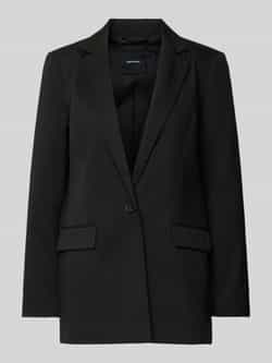 Vero Moda Relaxed fit lange blazer van viscosemix model 'NILA'