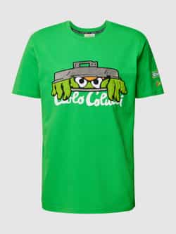 Carlo colucci T-shirt met logoprint