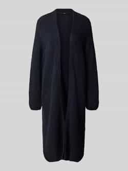 LANIUS Relaxed fit gebreide lange jas van alpacamix