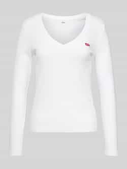 Levi's Shirt met lange mouwen ESSENTIAL HM LS VNECK