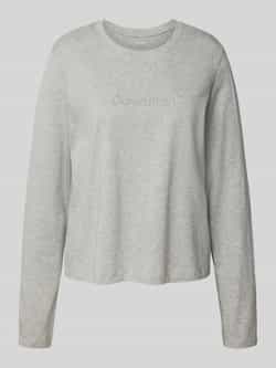 Calvin Klein Underwear Shirt met lange mouwen en labelstitching