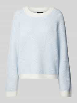 Pieces Regular fit gebreide pullover met wol model 'OLENA'