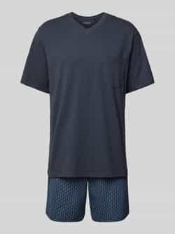 Schiesser Pyjama met borstzak