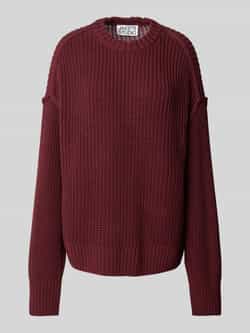 JAKE*S STUDIO WOMAN Oversized gebreide pullover met structuurmotief