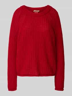 Smith and Soul Gebreide pullover met ronde hals en rolzoom