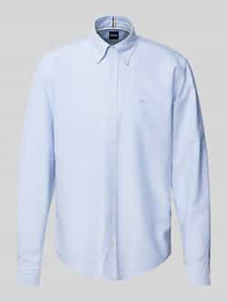 Boss Regular fit zakelijk overhemd met button-downkraag model 'Liam'