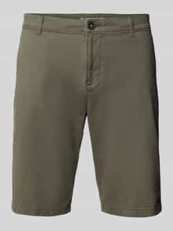 Tom Tailor Slim fit korte chino van katoenmix