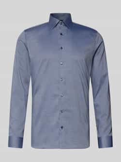 Super slim fit zakelijk overhemd met kentkraag