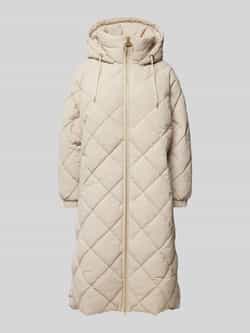 Barbour Gewatteerde lange jas met opstaande kraag model 'KIRKTON'