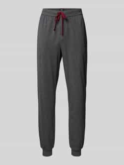 Boss Regular fit sweatpants van katoenmix