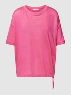 BRAX T-shirt met labelapplicatie model 'CANDICE'