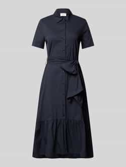ROBE LÉGÈRE Overhemdjurk met strikceintuur