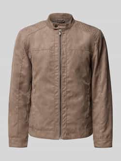 Only & Sons Regular fit jack in leerlook model 'MIKE'