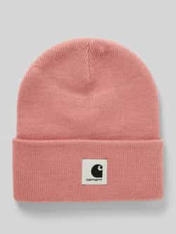 Carhartt Work In Progress Beanie met labelpatch model 'ASHLEY'