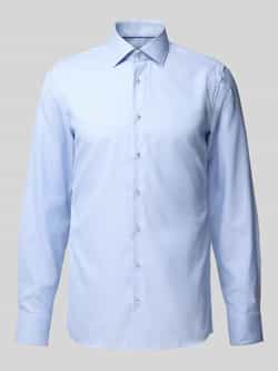 Eterna Slim fit zakelijk overhemd met knoopsluiting