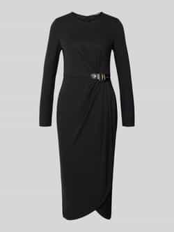 Lauren Ralph Lauren Midi-jurk met ronde hals model 'SABLISE'