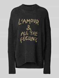 Zadig & Voltaire Oversized gebreide pullover van lanawol model 'MALTA'