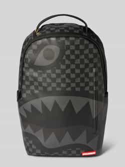 Sprayground Rugzak met labelpatch model 'HANGOVER DRIP CHECK'