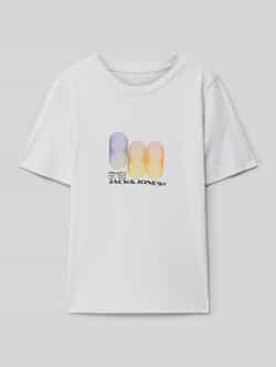 Jack & jones T-shirt met labelprint model 'CALMA'