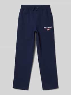 Polo Sport Regular fit sweatpants met labelstitching