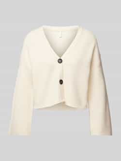 Only Kort gebreid jack met V-hals model 'KATIA'
