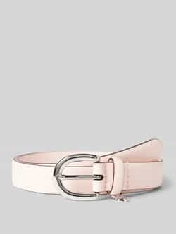 Lauren Ralph Lauren Leren riem met labelapplicatie