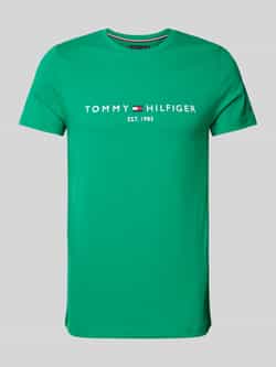 Tommy Hilfiger T-shirt Tommy Logo Tee van duurzaam katoen
