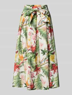 MORE & MORE Midirok met strikceintuur en elastische band