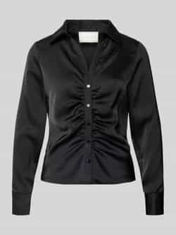 NEO NOIR Blouse met lange mouwen en knoopsluiting model 'Christy'
