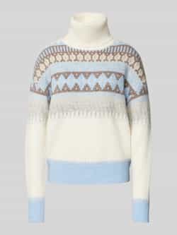 Christian Berg Woman Oversized gebreide pullover met col