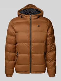 Blend Gewatteerde jas met capuchon Brown Heren